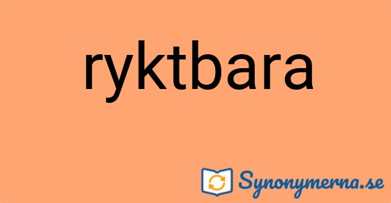 Bild som illustrerar ordet ryktbara och dess synonymer.