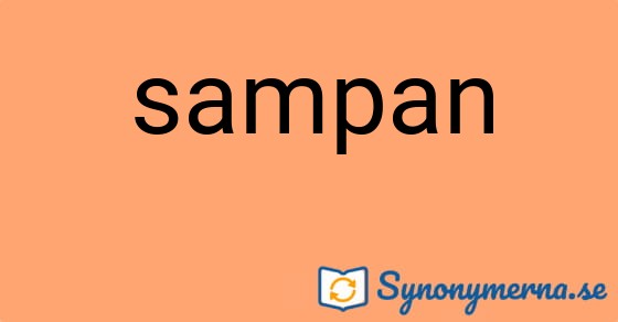 Bild som illustrerar ordet sampan och dess synonymer.