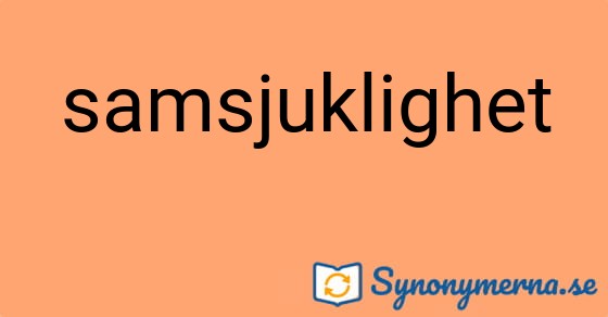 Bild som illustrerar ordet samsjuklighet och dess synonymer.