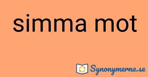 Bild som illustrerar uttrycket simma mot och dess synonymer.