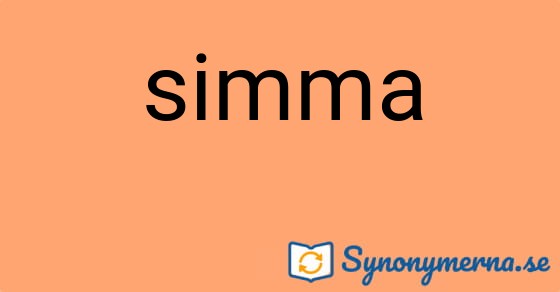 Bild som illustrerar ordet simma och dess synonymer.