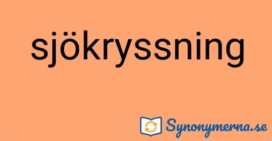 Bild som illustrerar ordet sjökryssning och dess synonymer.