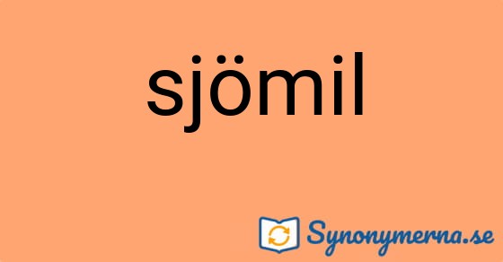 Bild som illustrerar ordet sjömil och dess synonymer.