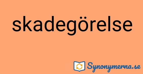 Bild som illustrerar ordet skadegörelse och dess synonymer.