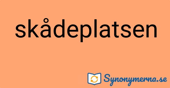 Bild som illustrerar ordet skådeplatsen och dess synonymer.