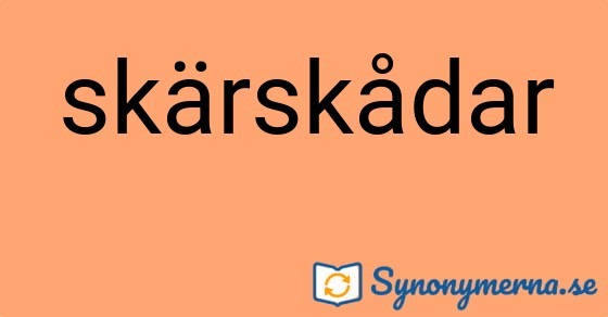 Bild som illustrerar ordet skärskådar och dess synonymer.