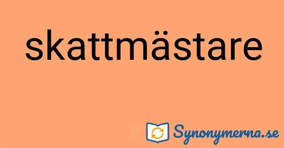 Bild som illustrerar ordet skattmästare och dess synonymer.