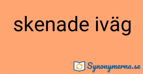 Bild som illustrerar uttrycket skenade iväg och dess synonymer.