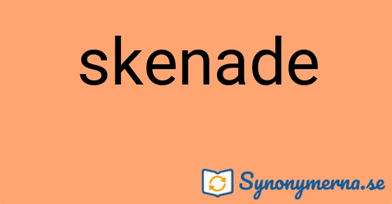Bild som illustrerar ordet skenade och dess synonymer.