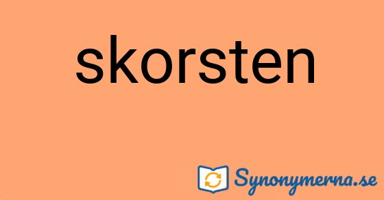 Bild som illustrerar ordet skorsten och dess synonymer.
