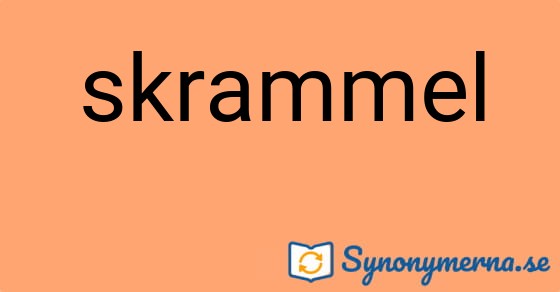 Bild som illustrerar ordet skrammel och dess synonymer.