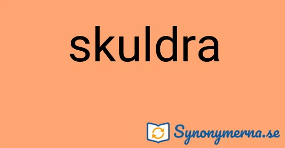 Bild som illustrerar ordet skuldra och dess synonymer.