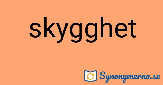 Bild som illustrerar ordet skygghet och dess synonymer.