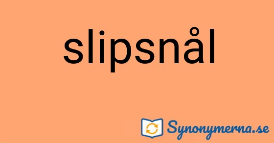 Bild som illustrerar ordet slipsnål och dess synonymer.