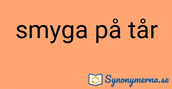 Bild som illustrerar uttrycket smyga på tår och dess synonymer.