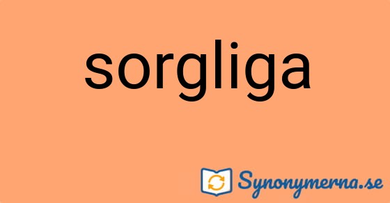 Bild som illustrerar ordet sorgliga och dess synonymer.