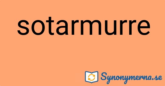 Bild som illustrerar ordet sotarmurre och dess synonymer.