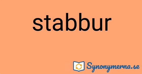 Bild som illustrerar ordet stabbur och dess synonymer.