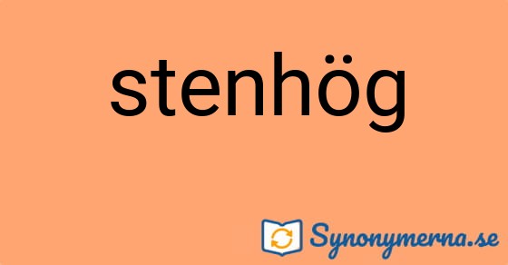 Bild som illustrerar ordet stenhög och dess synonymer.