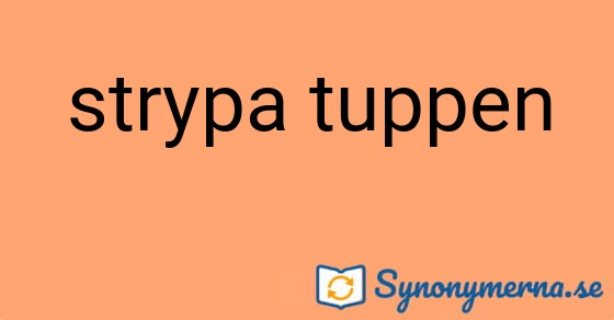 Bild som illustrerar uttrycket strypa tuppen och dess synonymer.