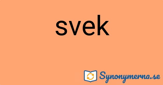 Bild som illustrerar ordet svek och dess synonymer.