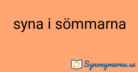 Bild som illustrerar uttrycket syna i sömmarna och dess synonymer.