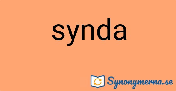 Bild som illustrerar ordet synda och dess synonymer.