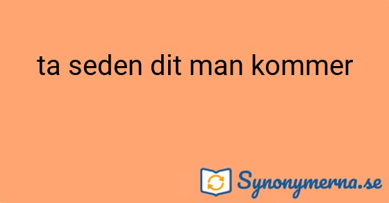 Bild som illustrerar uttrycket ta seden dit man kommer och dess synonymer.