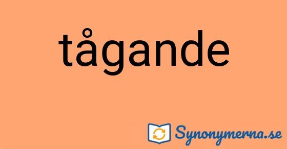 Bild som illustrerar ordet tågande och dess synonymer.