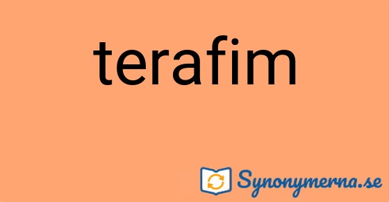 Bild som illustrerar ordet terafim och dess synonymer.