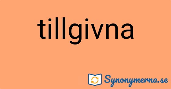 Bild som illustrerar ordet tillgivna och dess synonymer.