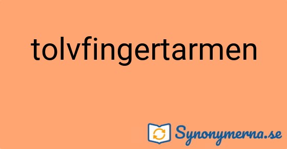 Bild som illustrerar ordet tolvfingertarmen och dess synonymer.