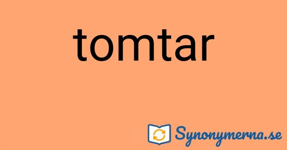 Bild som illustrerar ordet tomtar och dess synonymer.