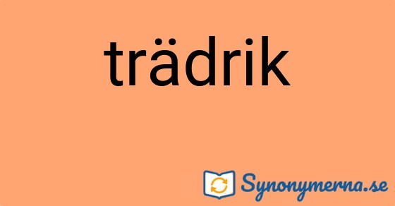 Bild som illustrerar ordet trädrik och dess synonymer.