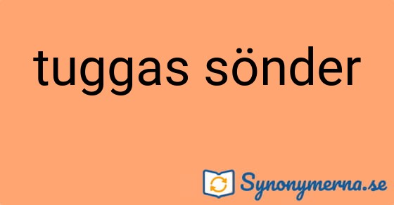 Bild som illustrerar uttrycket tuggas sönder och dess synonymer.