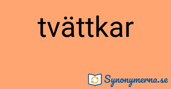 Bild som illustrerar ordet tvättkar och dess synonymer.