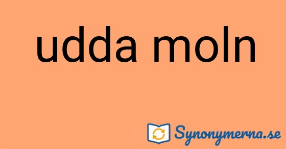 Bild som illustrerar uttrycket udda moln och dess synonymer.
