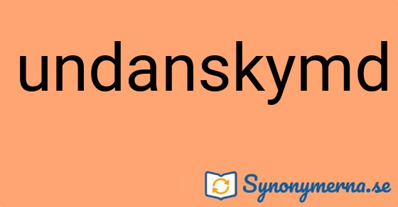 Bild som illustrerar ordet undanskymd och dess synonymer.