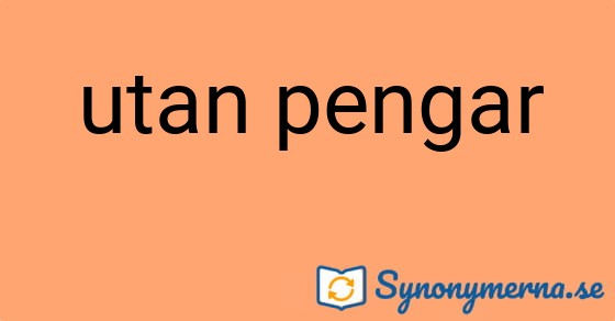 Bild som illustrerar uttrycket utan pengar och dess synonymer.