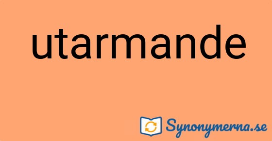 Bild som illustrerar ordet utarmande och dess synonymer.