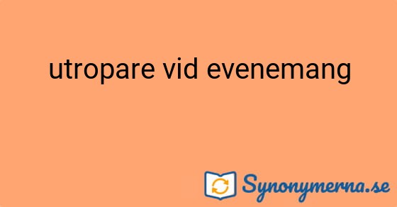 Bild som illustrerar uttrycket utropare vid evenemang och dess synonymer.