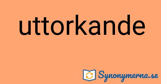 Bild som illustrerar ordet uttorkande och dess synonymer.