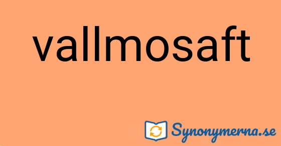 Bild som illustrerar ordet vallmosaft och dess synonymer.