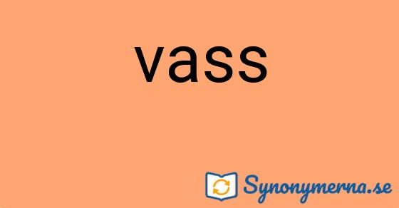 Bild som illustrerar ordet vass och dess synonymer.